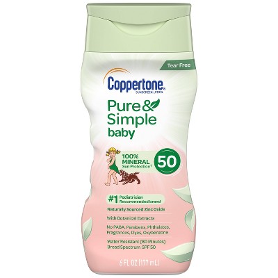 coppertone baby sunscreen spray