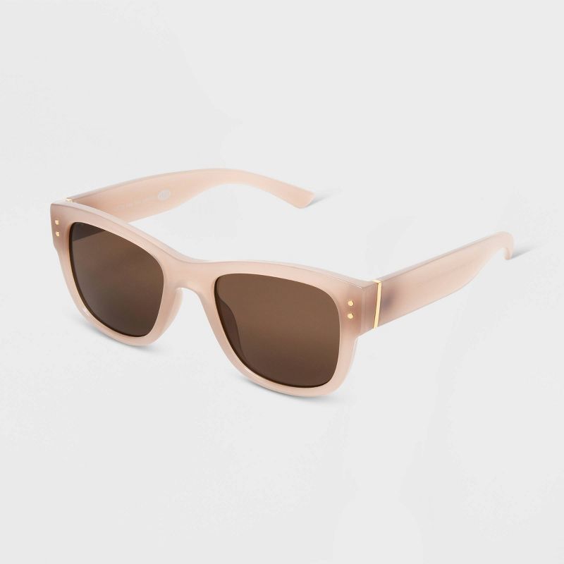 Women's Shiny Plastic Square Sunglasses - Universal Thread™, 3 of 6