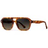 WMP Eyewear Womens Polarized Sleek Double Bridge Aviator Sunglasses - 2 of 4