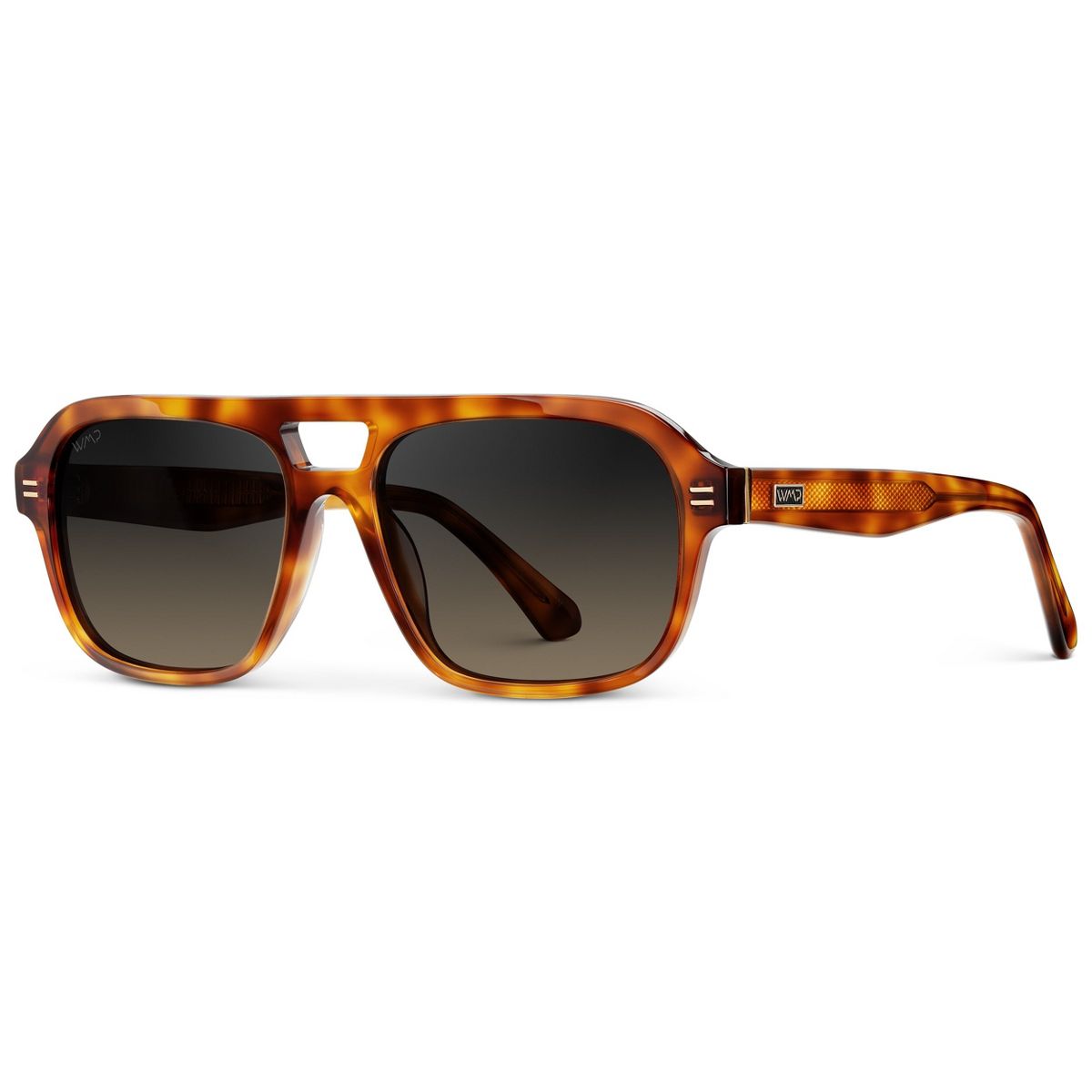 WMP Eyewear Womens Polarized Sleek Double Bridge Aviator Sunglasses - thumbnail 10