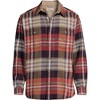 Lands' End Men's Authentic Flannel Shirt with Corduroy Collar - 3 of 4