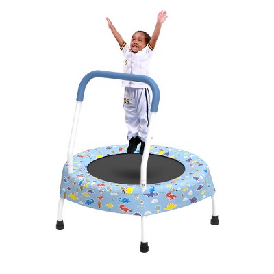 Acoinel Mini Trampoline with Safety Handle for Kids