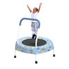 BestParts Toddler Trampoline with Handle – 27.5" Indoor & Outdoor Kids Bouncer, Safe & Fun Playtime - 3 of 4