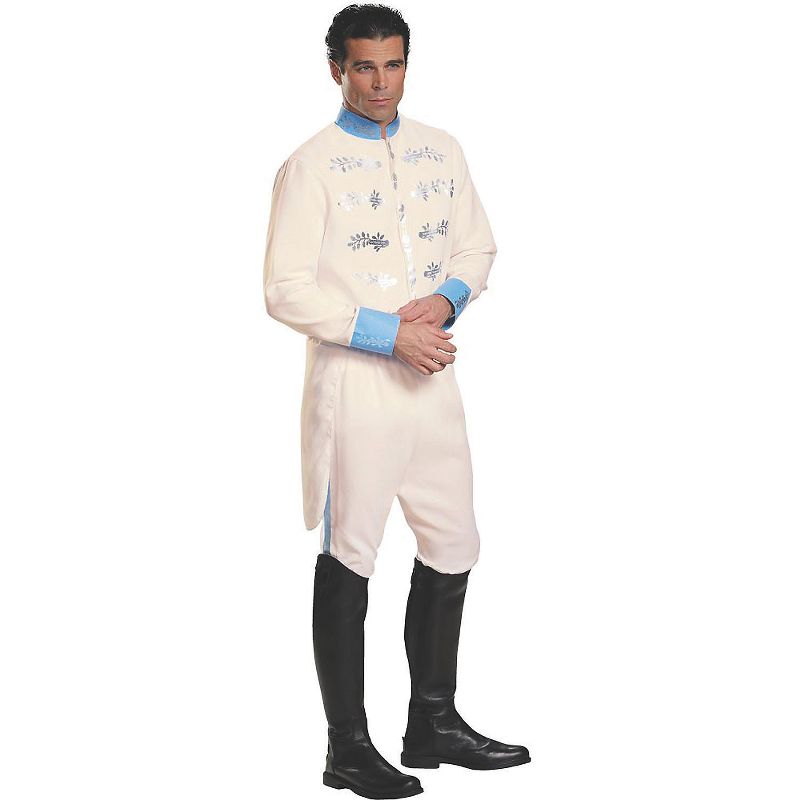 Disguise Mens Disney Cinderella Deluxe Prince Charming, 1 of 2