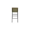 Meridian Furniture,Burke Olive Green Vegan Leather Bar Stool - 4 of 4
