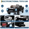 coucheta 24v 7AH 2-Seater Ride-on Car for Kids with Remote Control, Dual Safety Belts, 2-Speed Settings, LED Lights, and Built-in Music - 4 of 4