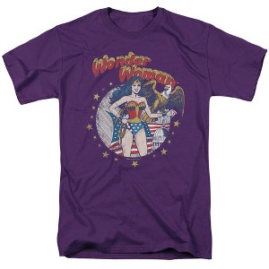 Jla At Your Service Adult T-Shirt - 1 of 4
