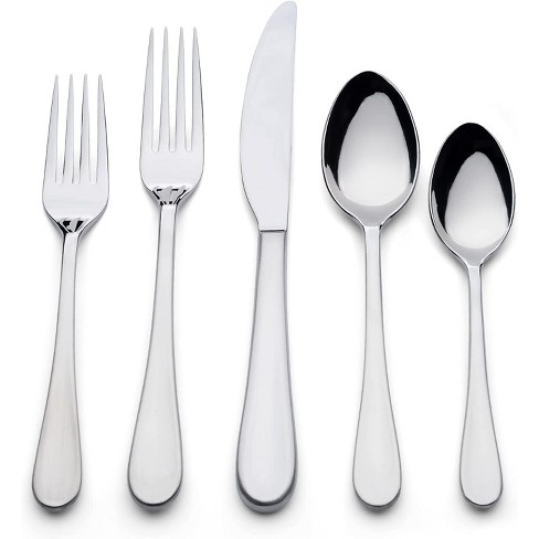 Buy Homeleven Stainless Steel Kitchen Round Cutlery Spoon Fork
