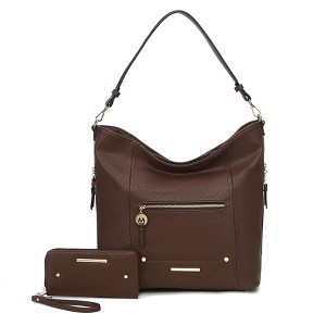 MKF Collection Jordana Shoulder Bag with Matching Wallet by Mia K - 1 of 4