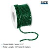 Unique Bargains DIY Clothing Decoration Crystal Rhinestone Sew on Close Claw Chain Trim - 2 of 4