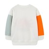 MyKids-Usa Baby Boy Sun Graphic Colorblock Design Pullover Cute Hoodie - 2 of 4