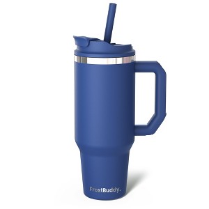 FrostBuddy Thicc Buddy Insulated Tumbler | Available in 40oz & 50oz Sizes | Stainless Steel + Chapstick Holder - 1 of 4