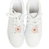 Unique Bargains Faux Leather Flower Shoelace Charms 1 Pair - 2 of 4