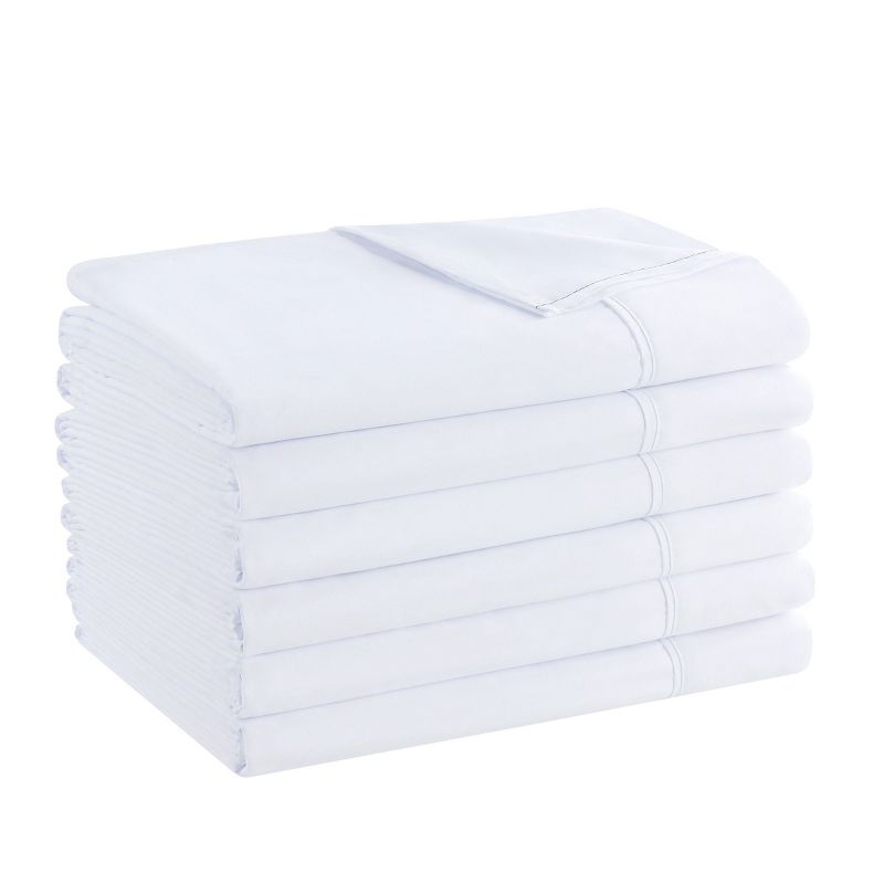 Host & Home Brushed Microfiber Flat Sheets - Pack of 6, 1 of 10