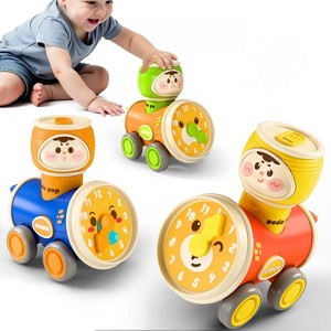 iPlay, iLearn Press to Go Car Toys Set for Toddlers 1-3 - 1 of 3