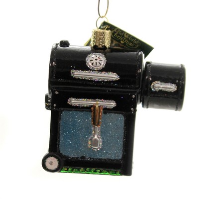 Old World Christmas 3.25 In Smoker Bbq Ornament Flavoring Browning Tree Ornaments