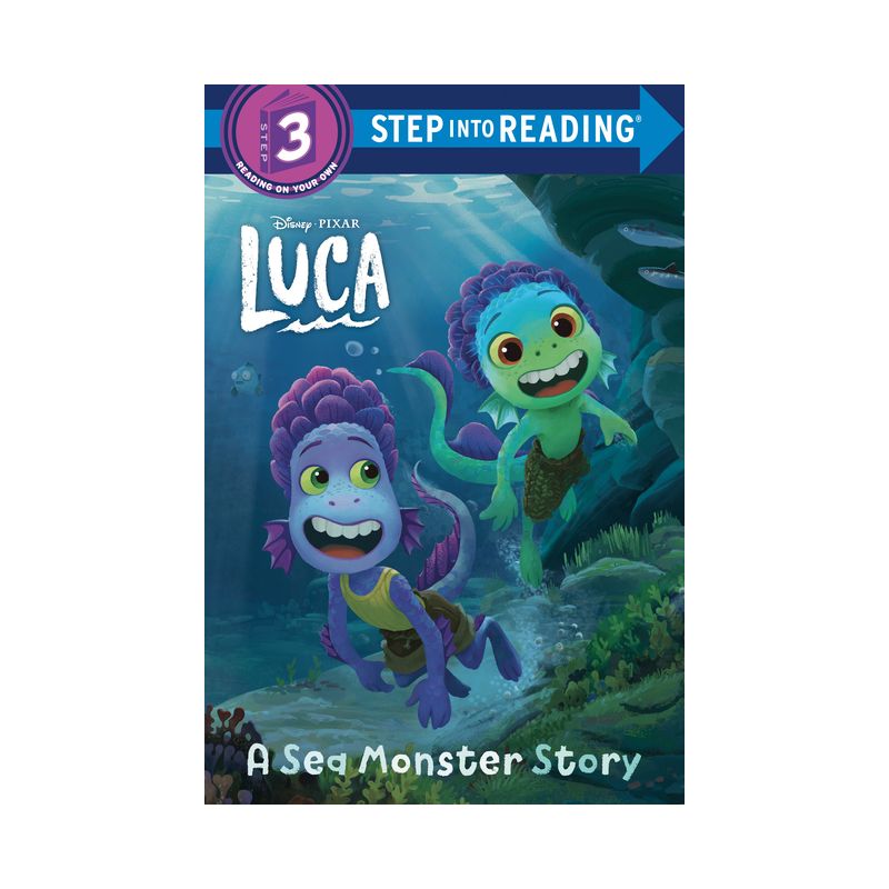 A Sea Monster Story (Disney/Pixar Luca) - (Step Into Reading) by  Random House Disney (Paperback), 1 of 2