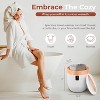 SereneLife 12L Bucket Towel Warmer - Wood - 3 of 4
