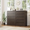 Tall 4-Drawer Dresser, Freestanding Vertical Storage Cabinet for Bedroom, Closet, Living Room, Hallway, or Entryway - 3 of 4