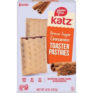 Katz Gluten Free Brown Sugar Cinnamon Toaster Pastries - 8oz/4ct - 1 of 4