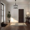 4-Light Black Chandelier - 2 of 4