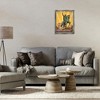 Stupell Industries Montpellier Vintage Advertisement Black Framed Floater Canvas Wall Art - 2 of 4