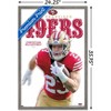 Trends International NFL San Francisco 49ers - Christian McCaffrey Feature Series 24 Framed Wall Poster Prints - 3 of 4