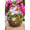 Gallerie II Medium Lavender Egg Easter Figure Figurine - 2 of 3