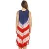Riviera Sun American Flag Women's Summer Dress – Patriotic Swimsuit Cover-Up & Beach Vacation Outfit - 3 of 3