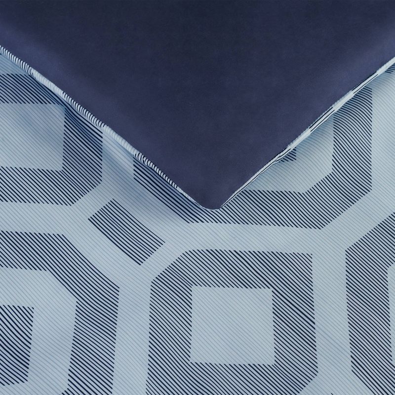 Skyler Textured Geometric Antimicrobial Comforter Set - Serta, 3 of 5