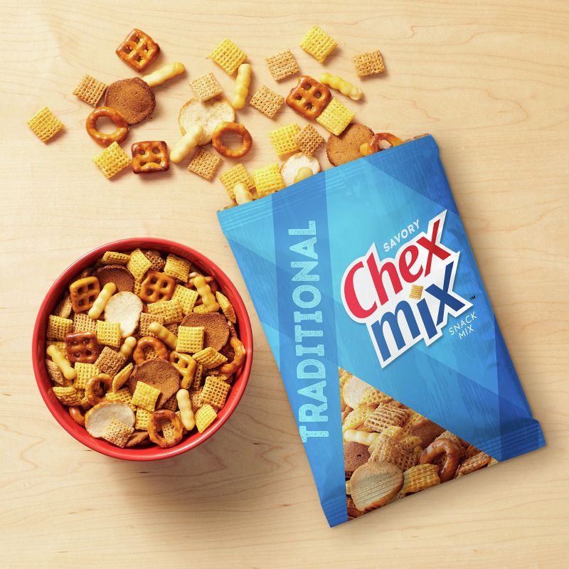 Chex Mix Traditional Snack Mix - 15oz, 4 of 14