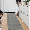 Modern Abstract Washable Area Rug – Non-Slip, Low Pile, No-Shedding Carpet for Living Room & Bedroom - 4 of 4