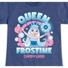 Girls' - Candy Land - Queen Frostine Fitted Short Sleeve Graphic T-Shirt - 2 of 4