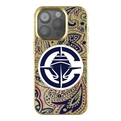 Keyscaper NBA Paisley Bling Cell Phone Case for iPhone 16 Pro