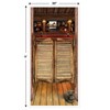 Beistle Saloon Door Cover, 5' x 30", (2/Pkg) Multicolored - 4 of 4