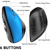 2.4G Wireless Mouse, Cordless Computer Mice Wireless Mouse- 2 Pack - 4 of 4