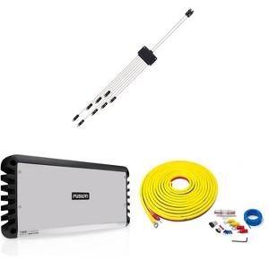 Fusion Entertainment SG-DA61500 Signature Series 6 Channel Marine Amplifier with Fusion RCA Cable Dual Female To 8-way Male Splitter and 7 Meter 4G... - 1 of 4