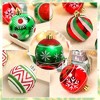 Aoibox 30 pcs 2.36 inch Red Green White Christmas Ornaments Set Shatterproof Balls for Tree Wreath Garland Holiday Home Decor - 3 of 4