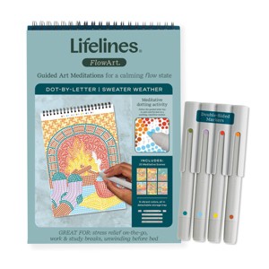 Lifelines FlowArt Dot-By-Letter Sweater Weather - 1 of 4