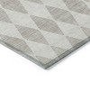 Beige Geometric Washable Indoor Outdoor Area Rug - 4 of 4