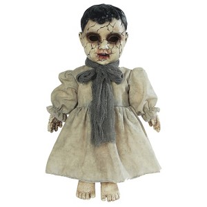 Seasonal Visions Light-Up Forgotten Doll With Sound Halloween Decoration -  - Gray - 1 of 1