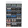 KTMBDW 12-Tier Portable 72 Pair Shoe Rack Organizer 36 Grids Tower Shelf Storage Cabinet Stand Expandable for Heels, Boots, Slippers, Black - 4 of 4