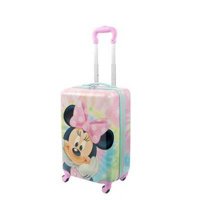Image of Disney Minnie Mouse TIE DYE  Kids 21" Hardside Spinner Luggage
