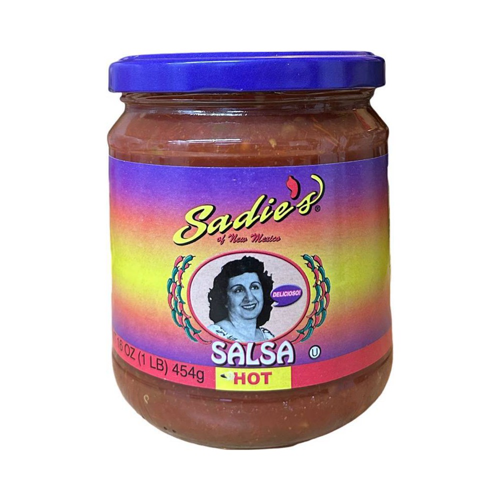 UPC 765888123455 product image for Sadies Hot Salsa - 16oz | upcitemdb.com