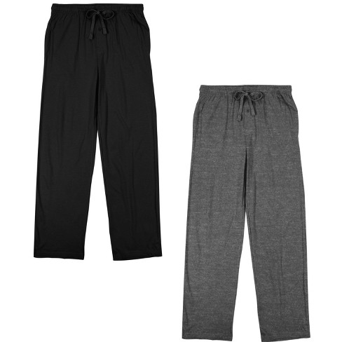 Men's 2pk Black And Graphite Heather Sleep Pajama Pants-xxl : Target