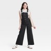 Women's Denim Sailor Overalls - Universal Thread™ - image 3 of 3