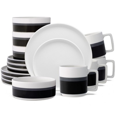 Noritake ColorStax Stripe 16-Piece Dinnerware Set