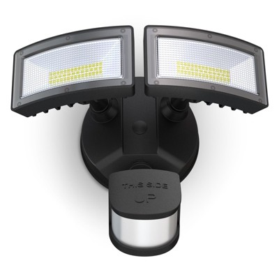 R.W.FLAME LED Flood Motion Sensor Outdoor Lights, 36W 3000LM 5000K IP54 Waterproof, 5 Lighting Modes, 4 Lighting Durations, 3 Detection Distances