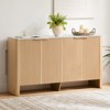 Spruce & Spring 61" Modern Sideboard Buffet Cabinet with Storage - 3 of 4