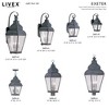 Livex Lighting Exeter 3 - Light Wall Light in  Charcoal - 4 of 4